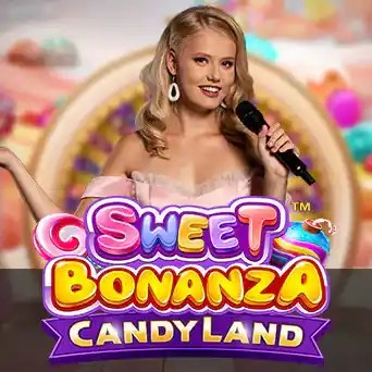 Sweet Bonanza CandyLand online game logo by Pragmatic Play on xon-casino.pl