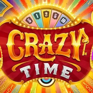 Crazy Time logo by Evolution at XonBet Casino