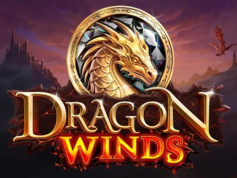 Dragon Winds slot logo by Skywind Group at XonBet Casino