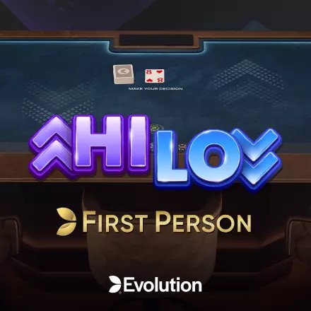 Try First Person Hi Lo slot by Evolution on xon-casino.pl – logo image