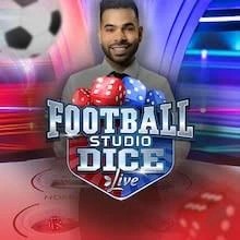 Football Studio Dice slot icon by Evolution, available at XonBet Casino