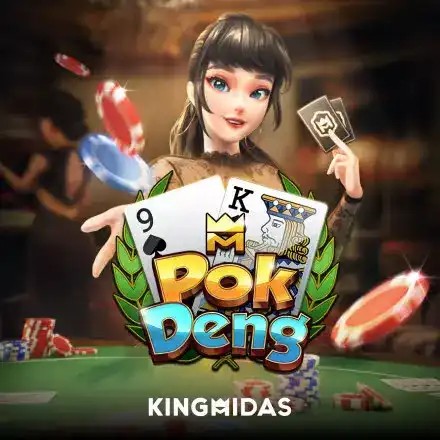 Kingmaker Pok Deng online game logo by King Midas on xon-casino.pl