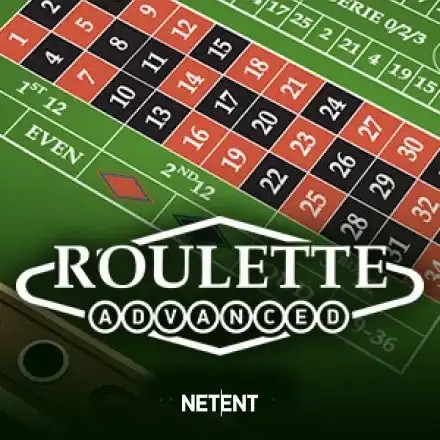 Roulette Advanced casino game by NetEnt – featured logo at XonBet Casino