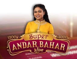 Official Live Dealer logo: Super Andar Bahar by Evolution at XonBet Casino